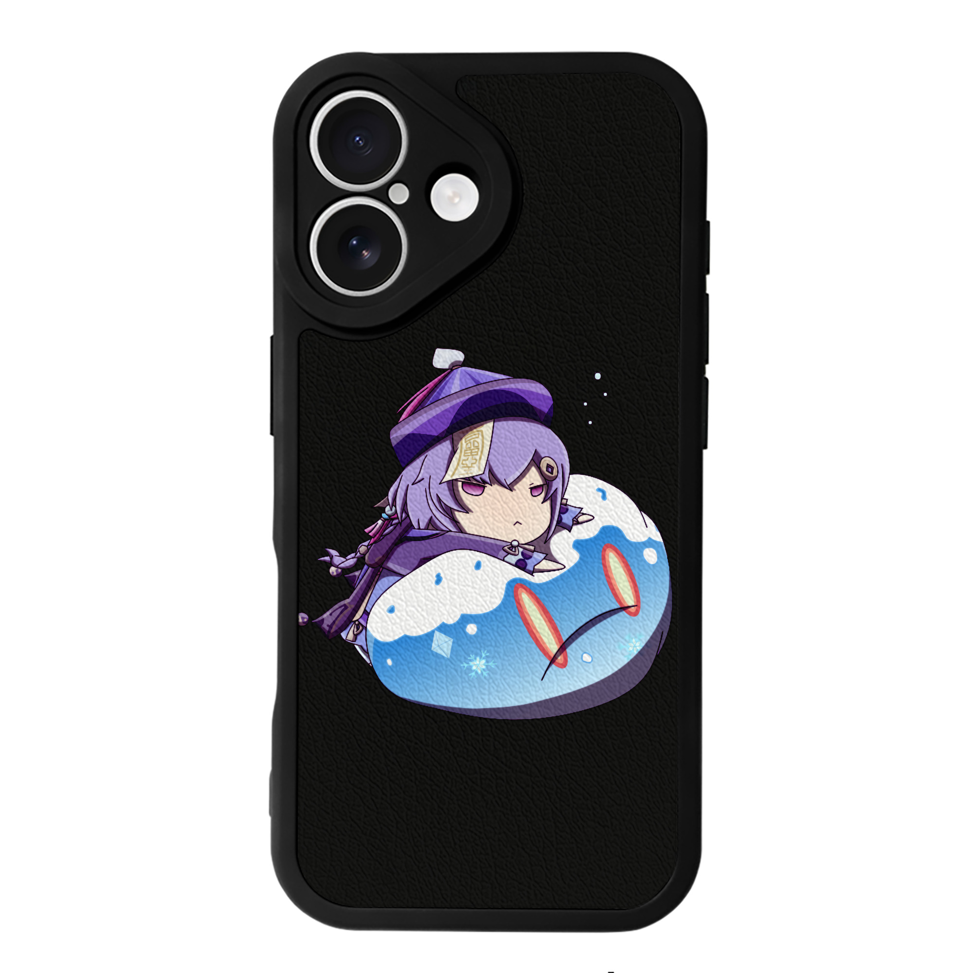 げんし神 七七 なな  genshin Nana 【iPhone 16シリーズ対応】シリコンスマホケース（レザー調） 材質：シリコン